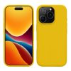 Kwmobile tok Apple iPhone 16 Pro készülékhez, sárga, szilikon, KWM000022TW004C