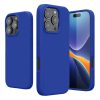 Kwmobile tok Apple iPhone 16 Pro készülékhez, kék, szilikon, KWM000022TW005C