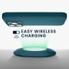 Kwmobile tok Apple iPhone 16 Pro készülékhez, kék, szilikon, KWM000022TW006C