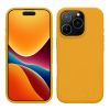 Kwmobile tok Apple iPhone 16 Pro készülékhez, narancssárga, szilikon, KWM000022TW009C