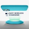 Kwmobile tok Apple iPhone 16 Pro készülékhez, világoskék, szilikon, KWM000022TW010C