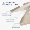 Kwmobile tok Apple iPhone 16 Pro készülékhez, krémszínű, szilikon, KWM000022TW011C