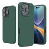 Kwmobile tok Apple iPhone 16 Pro készülékhez, zöld, szilikon, KWM000022TW015C