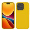 Kwmobile tok Apple iPhone 16 Pro Max készülékhez, sárga, szilikon, KWM000022TX001C