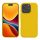 Kwmobile tok Apple iPhone 16 Pro Max készülékhez, sárga, szilikon, KWM000022TX001C