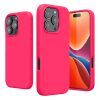 Kwmobile tok Apple iPhone 16 Pro Max készülékhez, rózsaszín, szilikon, KWM000022TX002C