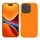 Kwmobile tok Apple iPhone 16 Pro Max készülékhez, narancssárga, szilikon, KWM000022TX008C