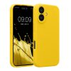 Kwmobile tok Apple iPhone 16-hoz, sárga, szilikon, KWM000022TY002C