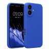 Kwmobile tok Apple iPhone 16-hoz, kék, szilikon, KWM000022TY004C