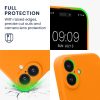 Kwmobile tok Apple iPhone 16-hoz, narancssárga, szilikon, KWM000022TY005C