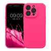 Kwmobile tok Apple iPhone 16 Pro készülékhez, rózsaszín, szilikon, KWM000022TZ001C