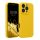 Kwmobile tok Apple iPhone 16 Pro készülékhez, sárga, szilikon, KWM000022TZ002C