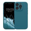 Kwmobile tok Apple iPhone 16 Pro készülékhez, kék, szilikon, KWM000022TZ003C