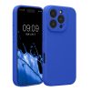 Kwmobile tok Apple iPhone 16 Pro készülékhez, kék, szilikon, KWM000022TZ004C