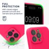 Kwmobile tok Apple iPhone 16 Pro Max készülékhez, rózsaszín, szilikon, KWM000022UA001C