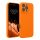 Kwmobile tok Apple iPhone 16 Pro Max készülékhez, narancssárga, szilikon, KWM000022UA005C