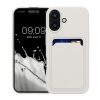 Kwmobile tok Apple iPhone 16-hoz, fehér, szilikon, KWM000022UF005C