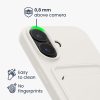 Kwmobile tok Apple iPhone 16-hoz, fehér, szilikon, KWM000022UF005C