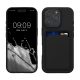 Kwmobile tok Apple iPhone 16 Pro készülékhez, fekete, szilikon, KWM000022UH001C