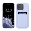 Kwmobile tok Apple iPhone 16 Pro készülékhez, kék, szilikon, KWM000022UH003C