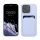 Kwmobile tok Apple iPhone 16 Pro készülékhez, kék, szilikon, KWM000022UH003C