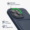 Kwmobile Apple iPhone 16 Pro tok, sötétkék, szilikon, KWM000022UH004C