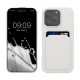 Kwmobile tok Apple iPhone 16 Pro készülékhez, fehér, szilikon, KWM000022UH005C