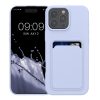 Kwmobile tok Apple iPhone 16 Pro Max készülékhez, kék, szilikon, KWM000022UI003C