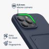 Kwmobile tok Apple iPhone 16 Pro Max készülékhez, sötétkék, szilikon, KWM000022UI004C