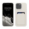 Kwmobile tok Apple iPhone 16 Pro Max készülékhez, fehér, szilikon, KWM000022UI005C