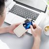 Kwmobile tok Apple iPhone 16 Pro Max készülékhez, fehér, szilikon, KWM000022UI005C