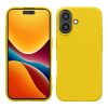 Kwmobile tok Apple iPhone 16-hoz, sárga, szilikon, KWM000022UJ002C