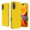 Kwmobile tok Apple iPhone 16-hoz, sárga, szilikon, KWM000022UJ002C