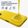 Kwmobile tok Apple iPhone 16-hoz, sárga, szilikon, KWM000022UJ002C