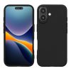 Kwmobile tok Apple iPhone 16-hoz, fekete, szilikon, KWM000022UJ003C