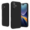 Kwmobile tok Apple iPhone 16-hoz, fekete, szilikon, KWM000022UJ003C