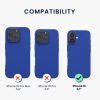 Kwmobile tok Apple iPhone 16-hoz, kék, szilikon, KWM000022UJ004C