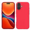 Kwmobile tok Apple iPhone 16-hoz, rózsaszín, szilikon, KWM000022UJ005C