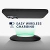 Kwmobile tok Apple iPhone 16 Pro készülékhez, fekete, szilikon, KWM000022UK003C