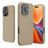 Kwmobile tok Apple iPhone 16 Pro készülékhez, krémszínű, szilikon, KWM000022UK005C
