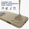 Kwmobile tok Apple iPhone 16 Pro Max készülékhez, krémszínű, szilikon, KWM000022UL005C