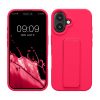 Kwmobile tok Apple iPhone 16-hoz, rózsaszín, szilikon, KWM000022UM001C