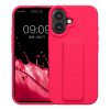 Kwmobile tok Apple iPhone 16-hoz, rózsaszín, szilikon, KWM000022UM001C