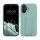 Kwmobile tok Apple iPhone 16-hoz, világoszöld, szilikon, KWM000022UM002C