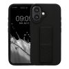 Kwmobile tok Apple iPhone 16-hoz, fekete, szilikon, KWM000022UM003C