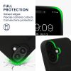 Kwmobile tok Apple iPhone 16-hoz, fekete, szilikon, KWM000022UM003C