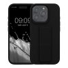Kwmobile tok Apple iPhone 16 Pro készülékhez, fekete, szilikon, KWM000022UN003C