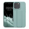 Kwmobile tok Apple iPhone 16 Pro Max készülékhez, világoszöld, szilikon, KWM000022UO002C