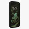 Kwmobile tok Apple iPhone 16-hoz, barna, fa/szilikon, KWM000022UP001C