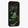 Kwmobile tok Apple iPhone 16 Pro Max készülékhez, barna, fa/szilikon, KWM000022UR001C